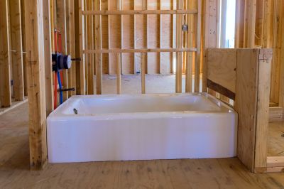 Simple Alcove Tub